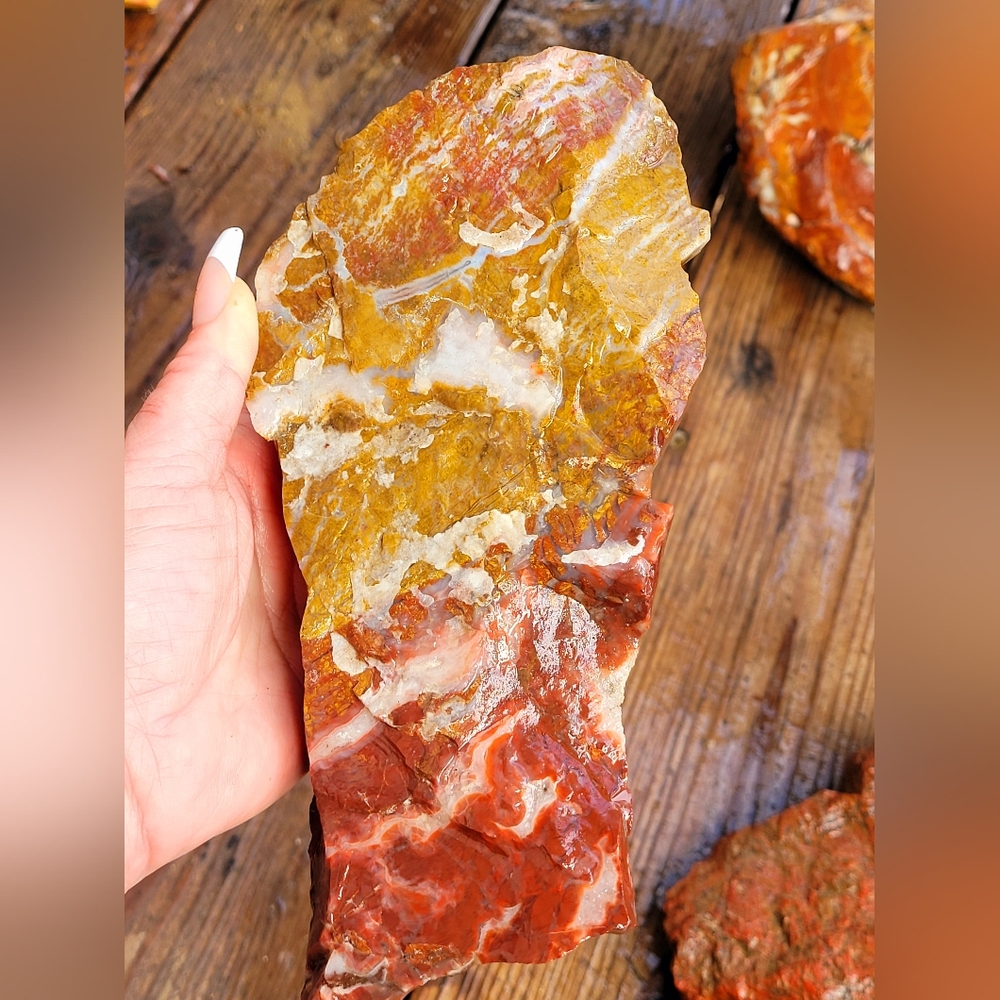 Natural Jasper Stone Added Pictures